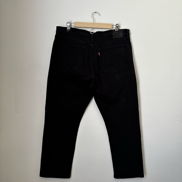 LEVI’S Wedgie Straight High-Rise Button-Fly Black Jeans Women’s Size 32 - Picture 6 of 13